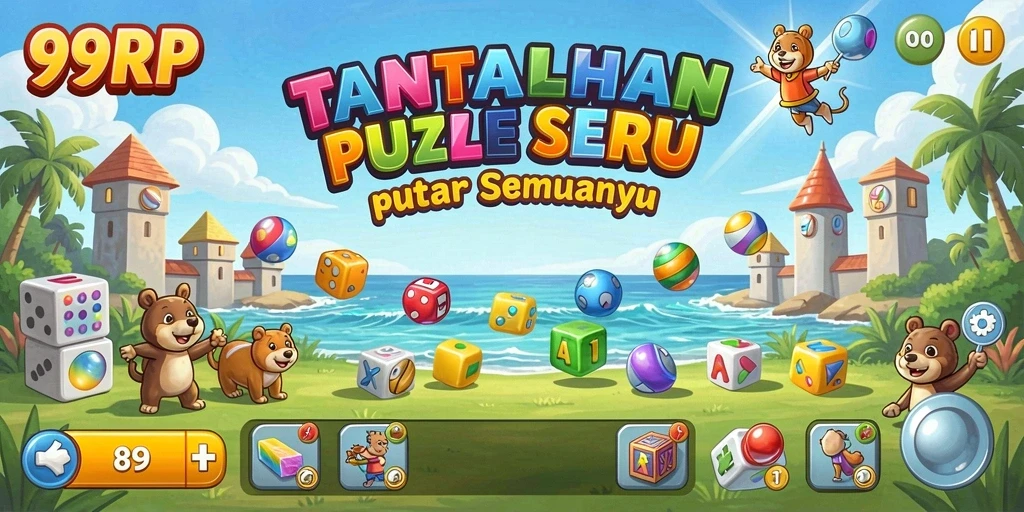 Gameplay seru 99RP dengan tantangan Puzzle yang menantang.