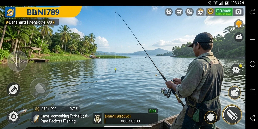Tampilan gameplay BNI789 yang menarik dengan aksi memancing seru.