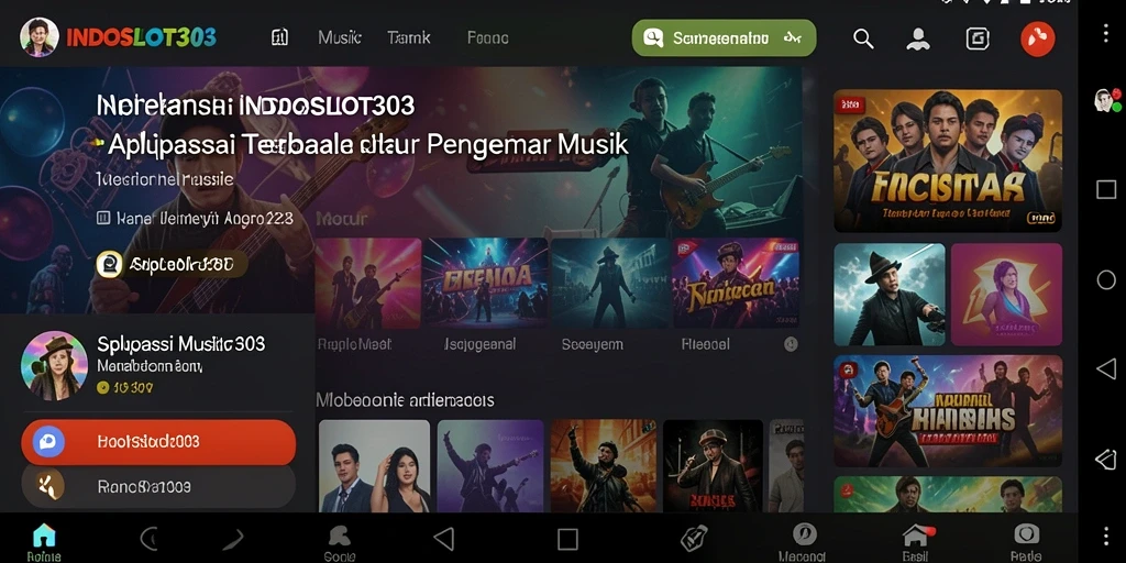 Tampilan menarik gameplay <strong>INDOSLOT303</strong> dengan interaksi musik yang menyenangkan.