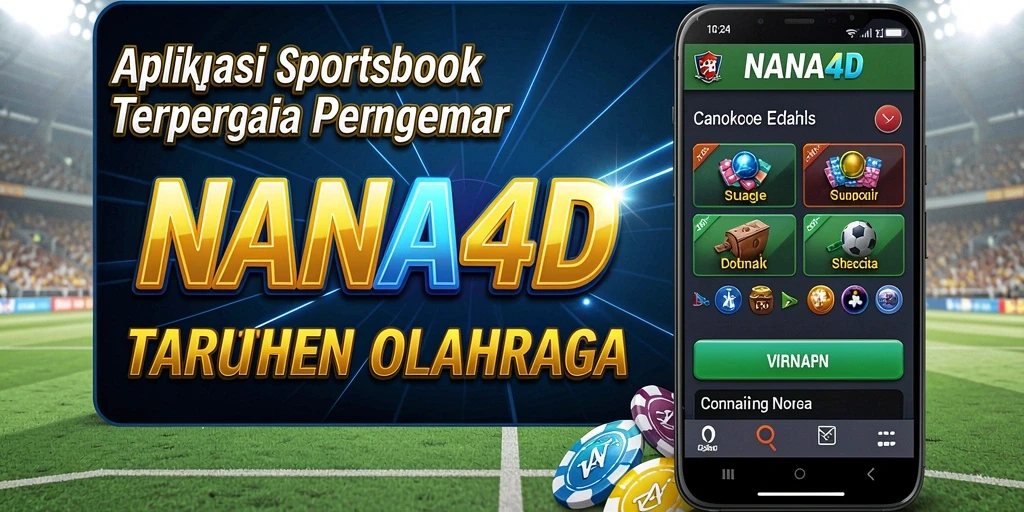 Tampilan gameplay taruhan olahraga di aplikasi NANA4D.