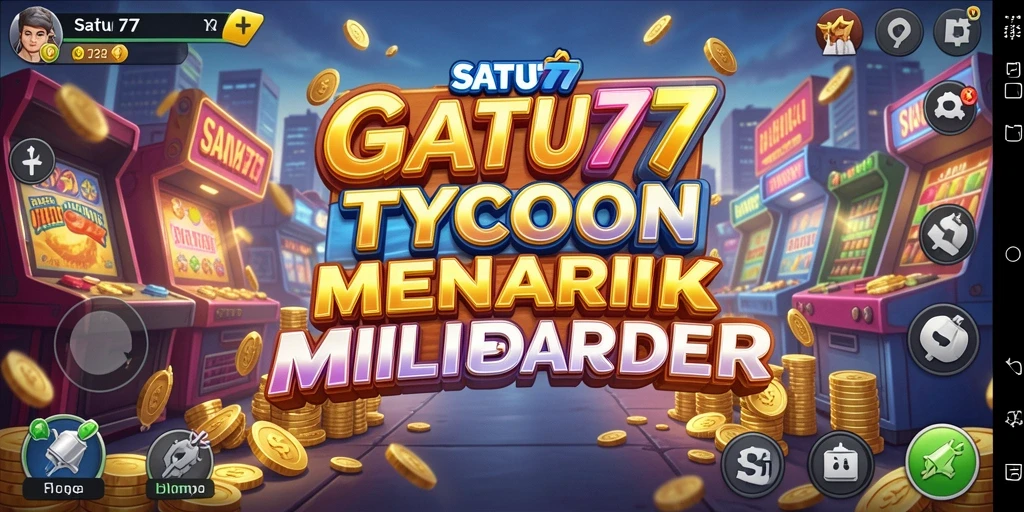 Tampilan gameplay SATU77 dengan strategi bisnis yang menarik.