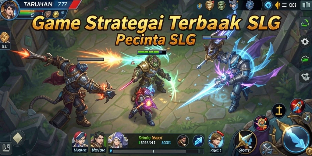 Tampilan gameplay menarik dan penuh strategi dalam TARUHAN77.