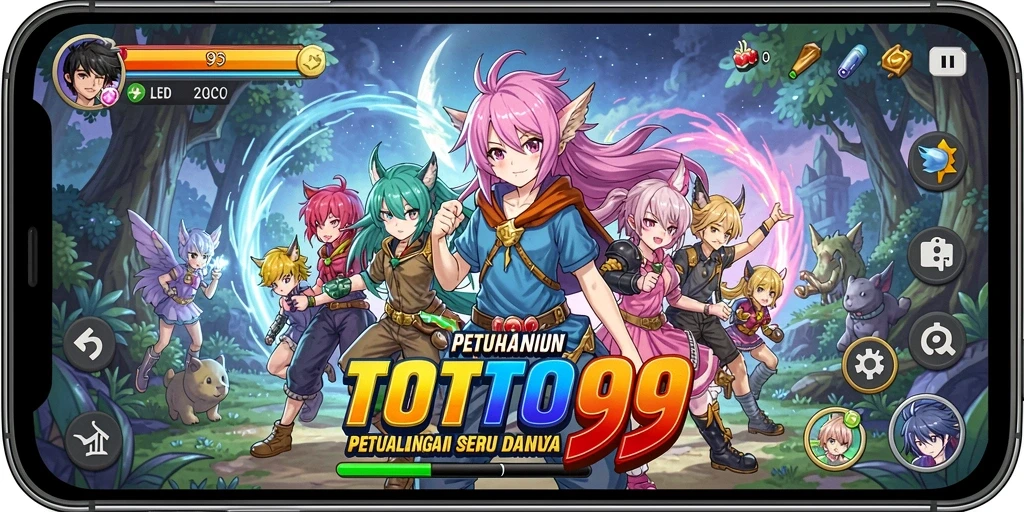 Tampilan gameplay menarik dari TOTO99 yang penuh aksi Anime.